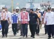 Pantau Kesiapan Arus Balik Lebaran 2022, Sejumlah Menteri Kunjungi Pelindo Regional 2 Panjang
