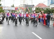 Walikota Se-Indonesia Peserta HUT Apeksi, Ikuti Gowes Bareng Menuju UMKM Kuliner