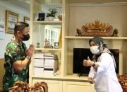 Danbrigif 4 Marinir/BS Audiensi dengan Wakil Gubernur Lampung