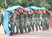 Lewat Fun Game, Danbrigif Latih Kekompakan dan Jiwa Korsa Prajurit Brigif 4 Mar/BS