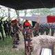 Dandim 0410/KBL Pimpin Apel Persada Pemakaman Jenazah Letkol (Purn) JP Sipayung