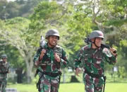 Asah Naluri Tempur, Prajurit Marinir Lampung Latihan 10 Kemampuan Dasar