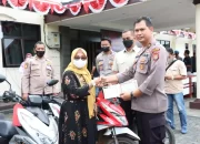 Polisi Serahkan Kembali Sepeda Motor yang Hilang Kepada Lima Korban Curanmor
