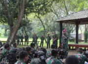 Danbrigif 4 Marinir/BS Dampingi Tim Evalat Tinjau Latihan Uji Nilai Satuan I Triwulan II Tahun 2022