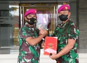 Danbrigif 4 Marinir/BS Terima Penyerahan Jabatan Pasintel