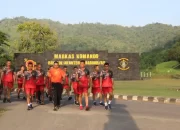 Danbrigif Marinir Lampung Olahraga Bersama Seluruh Prajurit Perwira
