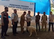 YBM PLN Tanjung Karang Salurkan Bantuan Ternak Kambing di Kabupaten Pesawaran