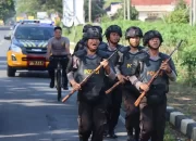 10 Bintara Remaja Lakukan Tradisi Pembaretan di Polres Lampung Timur