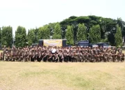 SatPol PP Provinsi Lampung Gelar Latihan Bersama Penanganan Unjuk Rasa