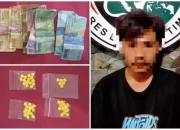 Kedapatan Bawa 51 Butir Pil Hexymer, Polisi Tangkap Pemuda Asal Labuhan Maringgai