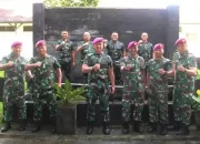 Kolonel Marinir Harry Indarto Terima Laporan Korps Kenaikan Pangkat Perwira Brigif 4 Mar/BS