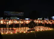 Turut Berduka, Polres Lampung Timur Bersama Forkopimda Melaksanakan Do’a Bersama