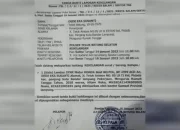 Berita Kehilangan STNK SPM Honda Nopol BE 2399 ACD