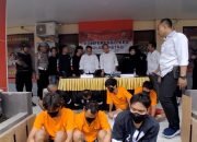 5 Pelaku Curanmor Teriaki Polisi Maling Saat Ditangkap