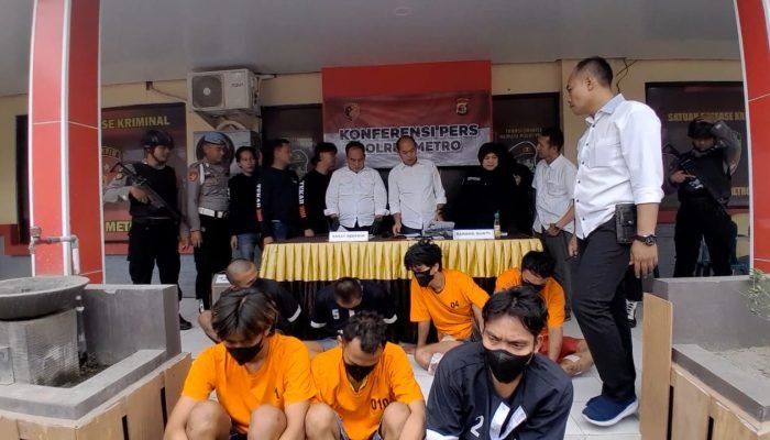 5 Pelaku Curanmor Teriaki Polisi Maling Saat Ditangkap