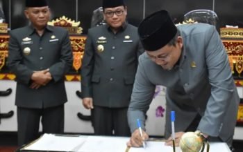 DPRD dan Pemkot Metro Tanda Tangani Nota Kesepahaman Tentang KUA- PPAS