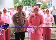 Kapolres dan Ketua Bhayangakari Metro Resmikan Renovasi Kantor Bhayangkari