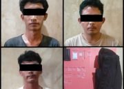 Sembunyikan Sabu Dirumah, Tiga Pemuda di Kota Metro Diringkus Polisi