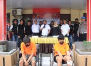 Dor! Dua Bandit Perampok Bank Syariah Metro Madani Ditembak Polisi