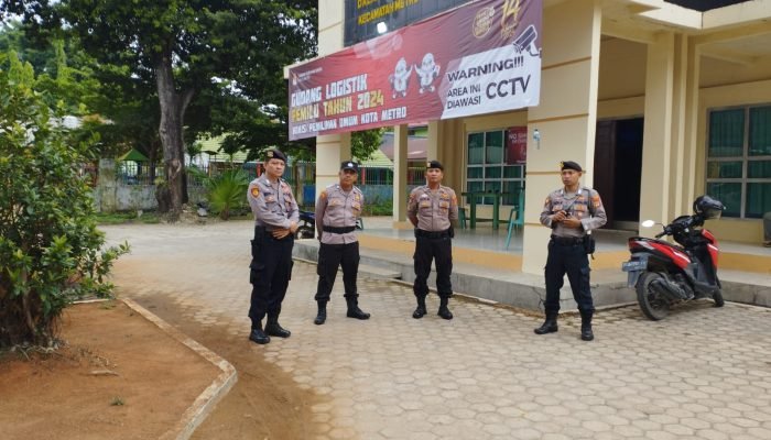 Polres Metro Perketat Pengamanan KPU, Bawaslu, dan Gudang Logistik Jelang Pemilu 2024