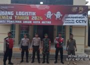Sukseskan Pemilu 2024, Polres Metro Bersinergi Dengan Berbagai Instansi Jaga Kantor KPU, Bawaslu, dan Gudang Logistik