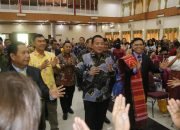 Gubernur Arinal Djunaidi Ajak Masyarakat Toga Siregar Untuk Bersatu dan Berkolaborasi Dalam Membangun Daerah