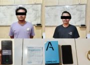Tekab 308 Presisi Polres Metro Tangkap Pencuri dan Penadah Handphone