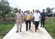 Gubernur Arinal Djunaidi Tinjau Pembangunan dan Rehabilitasi Sejumlah Ruas Jalan dan Jembatan di Kabupaten Mesuji