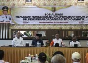 Pemerintah Provinsi Lampung Gelar Sosialisasi Mencegah Hoaks Menjelang Pemilu 2024 Kepada Anggota ORARI Provinsi Lampung