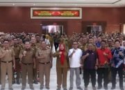 Walikota Eva Dwiana Hadiri Acara Forum Konsultasi Publik Dalam Rangka Penyusunan Rancangan Awal RPJPD