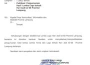 Berikut Pengumuman Hasil Lomba Logo Hari Jadi Ke 60 Provinsi…