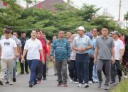 Dorong Gaya Hidup Sehat, Kanwil Kemenkumham Lampung Gelar Olahraga Bersama di Griya Abhipraya