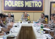 Polres Metro Terima Kunjungan Irwasda Polda Lampung.