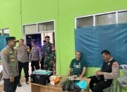 Kapolres Metro Dan Tim Kesehatan Cek Kesehatan Petugas Penyelenggara Dan Personil Pengamanan Pemilu 2024