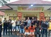 Coba Sembunyikan Sabu Di Bawah Kaki, 3 Pria Di Tangkap Polisi.