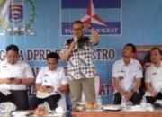 Reses H. Fahmi Anwar Di Metro Pusat, Banyak Aspirasi Warga Yang Masuk Catatan.