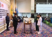Gubernur Arinal Djunaidi Melantik dan Mengambil Sumpah Jabatan Marindo Kurniawan Sebagai Penjabat Bupati Pringsewu