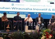 Lampung Menjadi Provinsi Pertama di Indonesia Penyelenggaraan Workshop Kewirausahaan Terpadu Tahun 2024