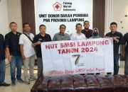 SMSI Lampung Gelar Donor Darah dalam Rangka HUT ke-7