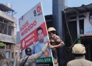 Satpol PP Bandarlampung Copot APK Pemilu 2024