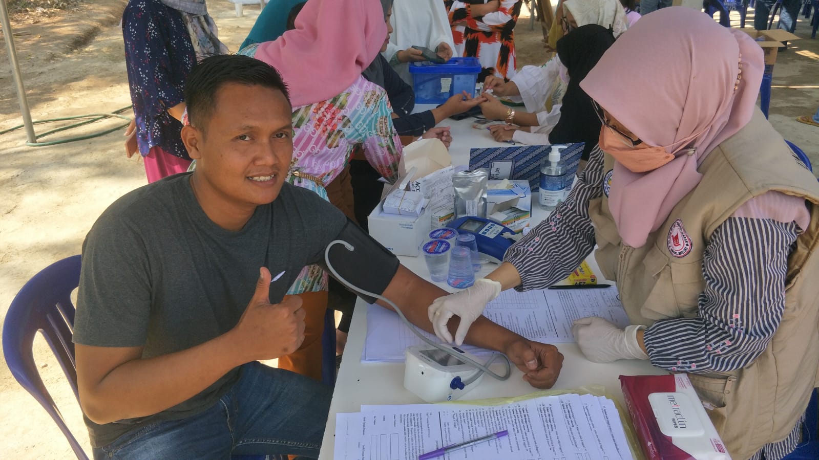 DKM Jami Al Munawaroh Kemiling Gelar Donor Darah