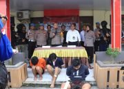 Polres Metro Gelar Konferensi Pers Ungkap Kasus Curat.