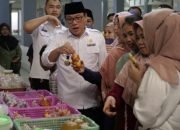 Walikota Dan Jajaran Forkpimda Tinjau Pasar Senja Di Cendrawasih.