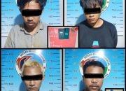 Dalam Waktu 24 Jam Sat Resnarkoba Polres Metro Tangkap 4 Remaja Pengguna Narkoba.