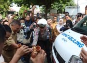 Kasat Lantas Bersama Forkopimda Launching Mobil Samsat Keliling Kota Metro.