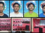 Miliki Sinte, 4 Remaja Di Amankan Ke Polres Metro.