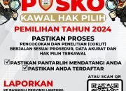 Bawaslu Lampung Luncurkan 2.899 Posko Kawal Hak Pilih untuk Proses Coklit