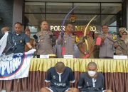 Konferensi Pers Terkait Geng Motor Yang Sempat Viral Dan Menghebohkan Warga.