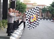 Kapolda Lampung Irjen Pol Helmy Santika Lepas Keberangkatan Peserta Kemala Run 2024.