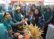 Walikota Eva Dwiana Hadir dalam Acara Jajanan Pasar & Masakan Tradisional Lampung